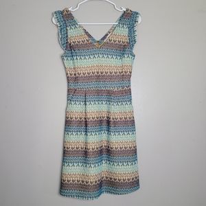 Anthropologie Tabitha Teahouse Crochet Sleeveless Dress